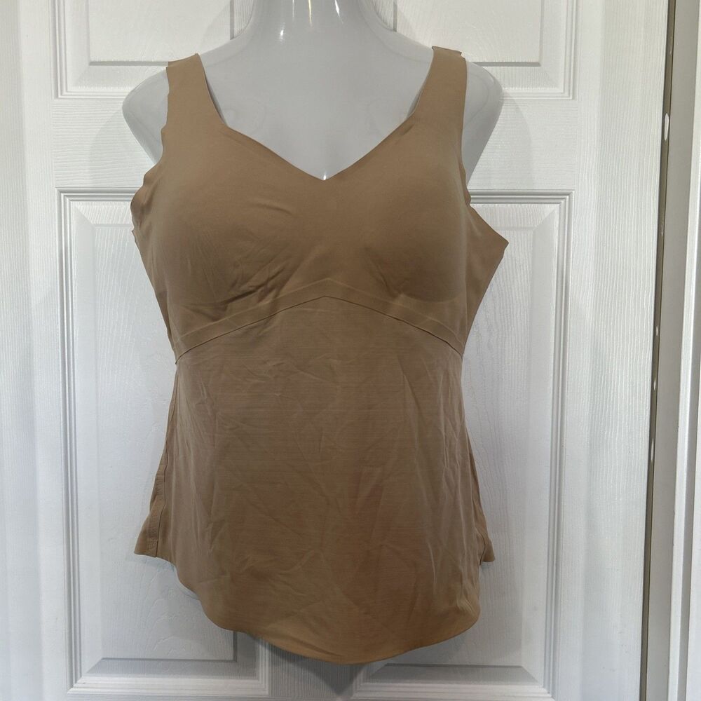 Honeylove Size 2X Nude Smoothing Shaper Cami Tank Shapewear Torso Trimmer